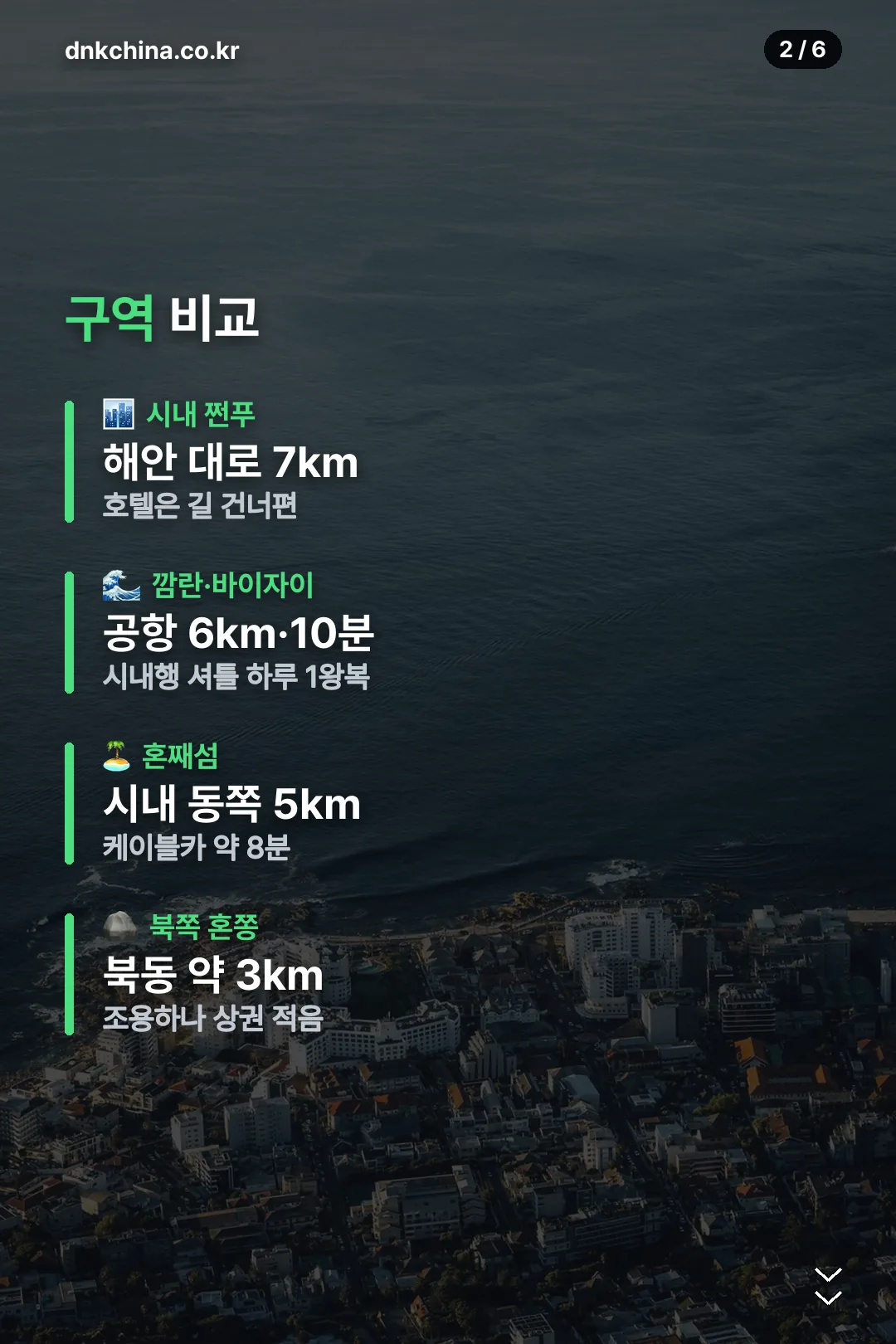 구역별 비교