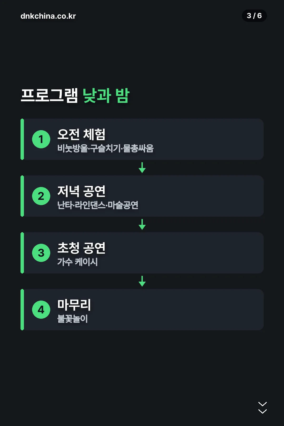 낮과 밤 프로그램