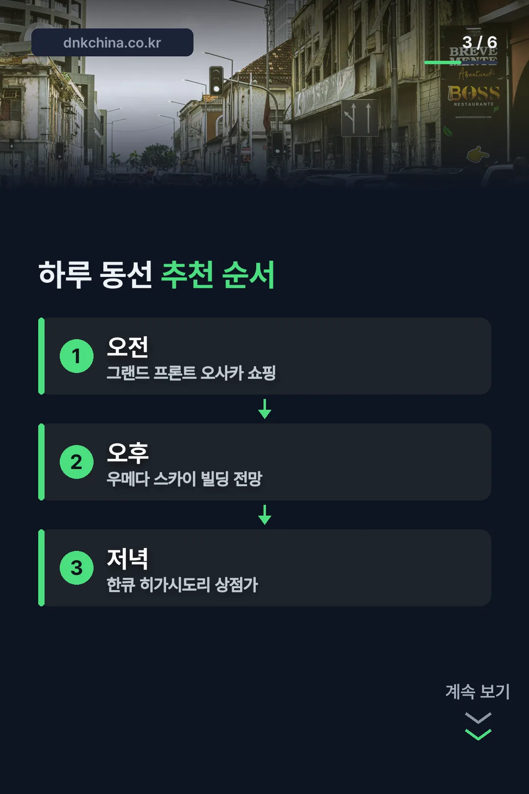하루 동선 추천