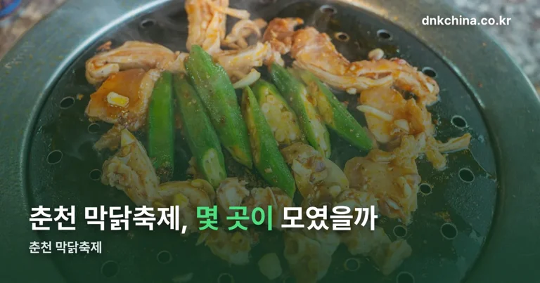 춘천 막닭축제 정리 썸네일